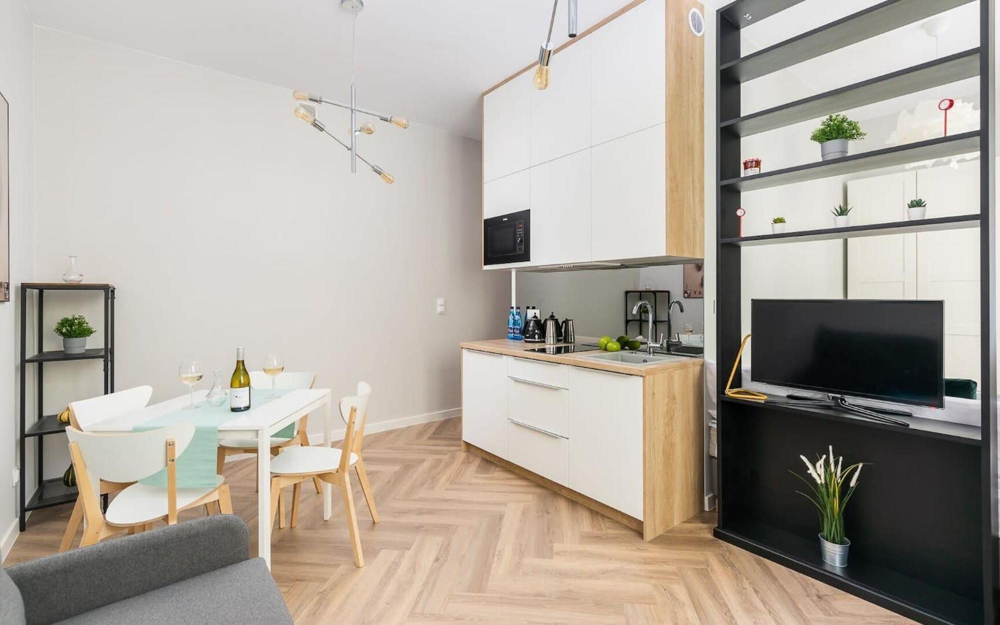 Kujawska 3 - Warm & Functional Studio By Noclegi Renters Varsó Kültér fotó